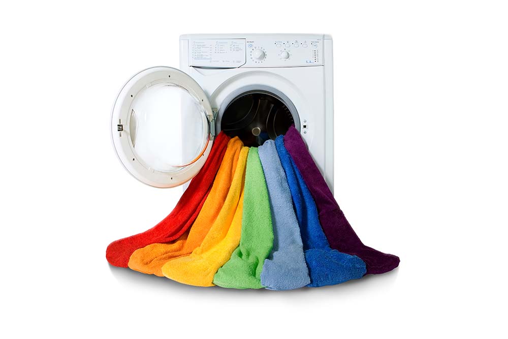 rainbow washing